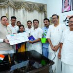 आपदा राहत हेतु सत्संग संस्था ने मुख्यमंत्री राहत कोष में प्रदान की ₹1 करोड़ की सहयोग राशि