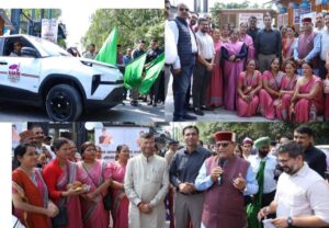सीएम की प्रेरणा से जिला प्रशासन के प्रोजेक्ट ऑटोमेटेड पार्किंग अन्तर्गत 2 वाहन ‘‘फ्री सखी कैब सुविधा’’ जनमानस को समर्पित; 06 अतरिक्त सखी ईवी वाहन जल्द; आरएफपी भी हुई अपलोड