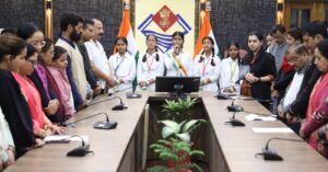 राष्ट्रगीत वंदे मातरम् के 150 वर्ष पूर्ण होने पर जनपद में गूंजा देशभक्ति का स्वर