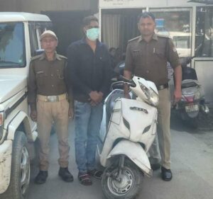 वाहन चोरी की घटना का दून पुलिस ने किया खुलासा