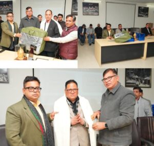 सूचना विभाग में शासकीय सेवा पूर्ण कर सेवानिवृत्त हुए मुख्य प्रशासनिक अधिकारी एवं वरिष्ठ प्रशासनिक अधिकारी