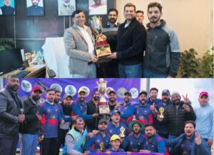 दीपक तोमर की धमाकेदार बल्लेबाजी से पावर पैंथर्स बनी ट्रियो कप 2026 की चैंपियन