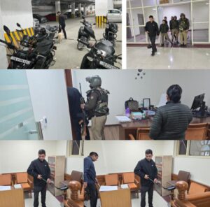 कोर्ट परिसर में धमाकों की धमकी पर दून पुलिस की त्वरित कार्यवाही