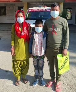 03 माह से लापता 10 वर्षीय बालक को दून पुलिस ने महाराष्ट्र से किया सकुशल बरामद