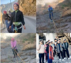 एडवेंचर टूर एवं नेचर स्टडी कैंप 2026 का सफल आयोजन