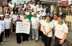 श्री महंत इन्दिरेश अस्पताल के नेत्र रोगविभाग ने ग्लूकोमा से बचाव का दिया संदेश