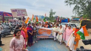 नारी शक्ति अधिनियम के समर्थन में भाजपा का जागरूकता अभियान