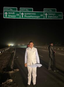 देहरादून-दिल्ली इकोनॉमिक कॉरिडोर से सीएम धामी ने दिल्ली से देहरादून का सफर ढाई घंटे में तय किया, बोले, ये नए भारत की तेज रफ्तार है