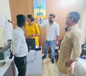 मेयर सौरभ थपलियाल ने आपदा कंट्रोल रूम का किया औचक निरीक्षण, व्यवस्थाओं का लिया जायजा