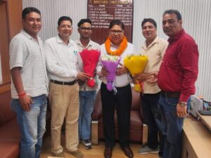 डॉ.आशुतोष सयाना की दमदार वापसी,चिकित्सा शिक्षा का पदभार किया ग्रहण