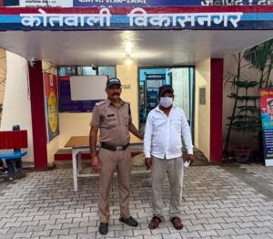 अवैध रूप से सट्टा खिलाने वाले अभियुक्त को पुलिस ने किया गिरफ्तार