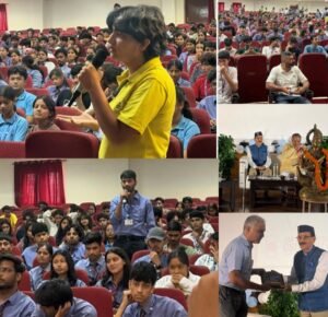 एसजीआरआर विश्वविद्यालय में यूथ कनेक्ट कार्यक्रम का आयोजन युवाओं से अतीत से जुड़ने का आह्वान, इनोवेशन और स्किल्स पर ध्यान देने को कहा