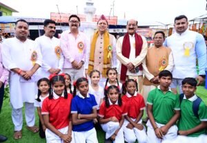 मुख्यमंत्री धामी ने किया कुंजापुरी पर्यटन एवं विकास मेले की स्वर्ण जयंती का शुभारंभ