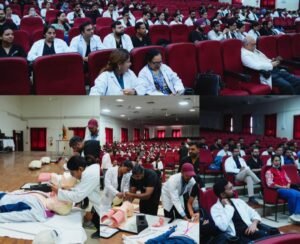 श्री गुरु राम राय इंस्टीट्यूट ऑफ मेडिकल एंड हेल्थ साइंसेज में बेसिक लाइफ सपोर्ट पर हैंड्स-ऑन कार्यशाला आयोजित